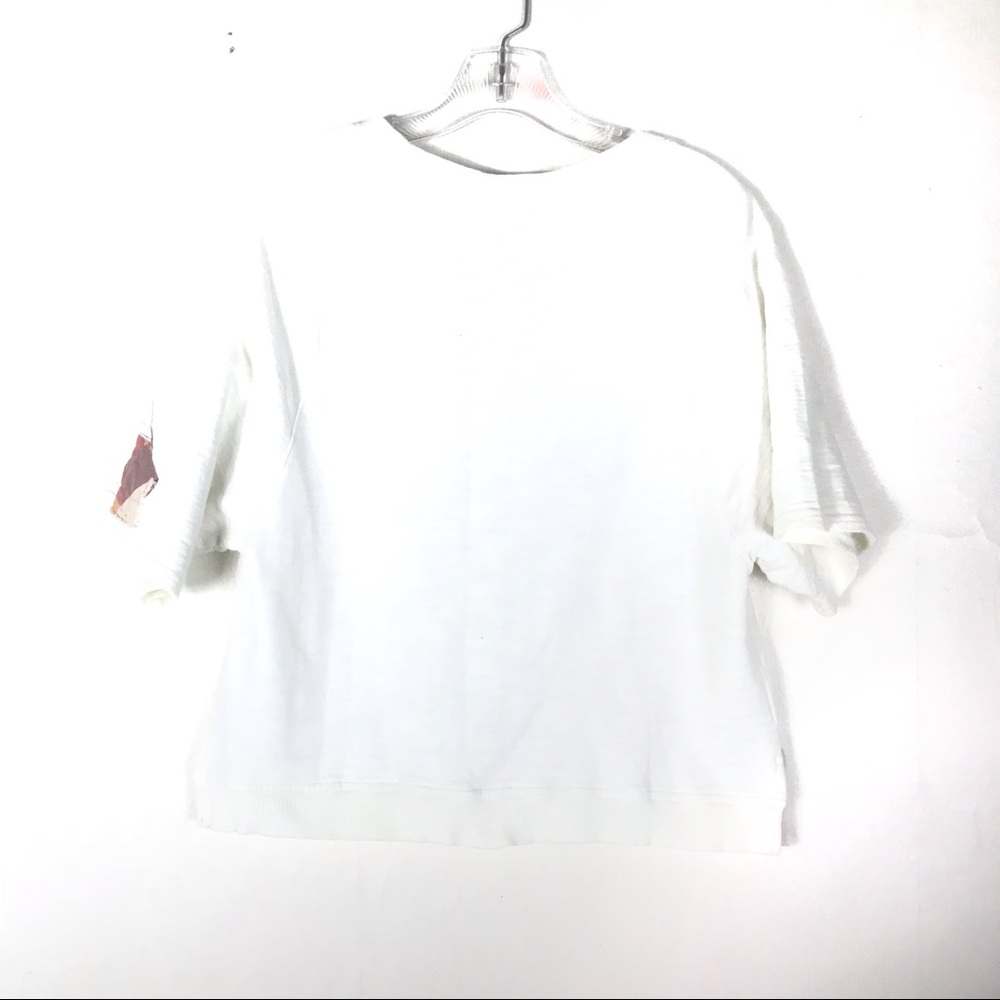 Anthropologie Postmark Patchwork Sweatshirt - image 4